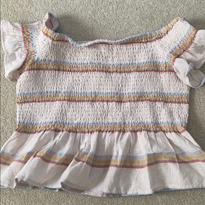 ae off the shoulder top